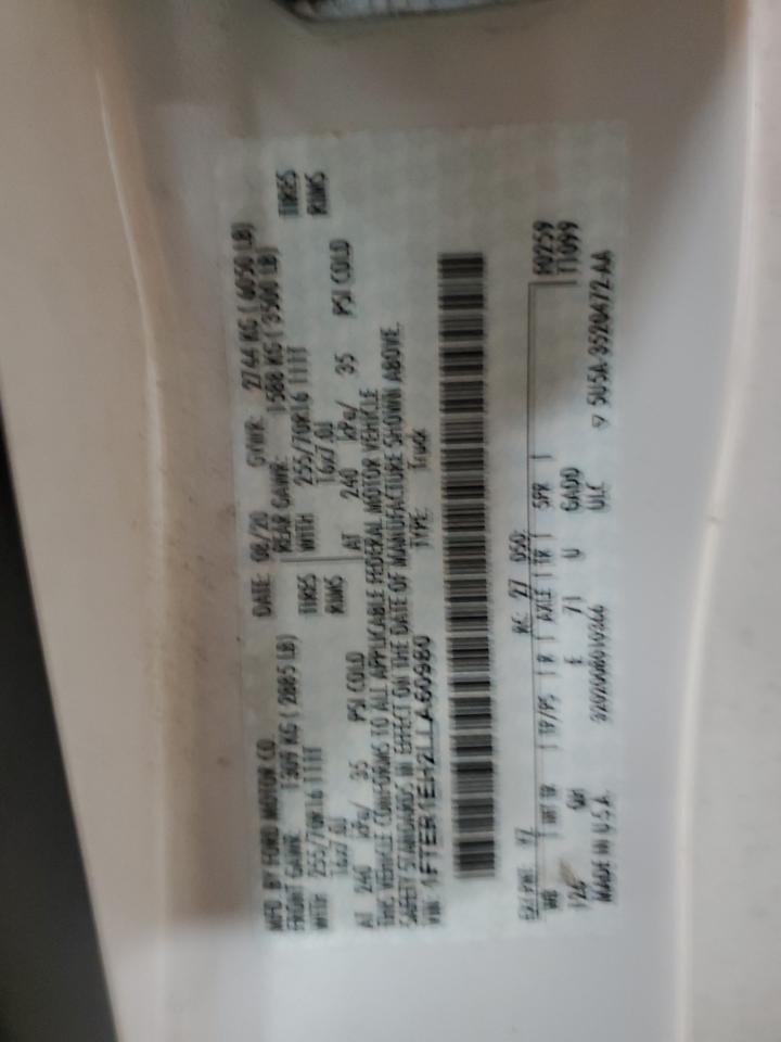 2020 Ford Ranger Xl VIN: 1FTER1EH2LLA60980 Lot: 66352095