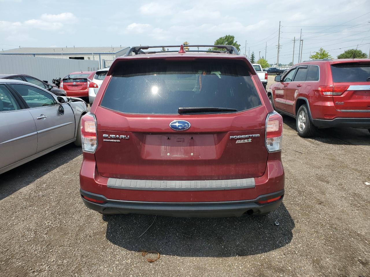 2017 Subaru Forester 2.5I Premium VIN: JF2SJAECXHH499077 Lot: 63881025