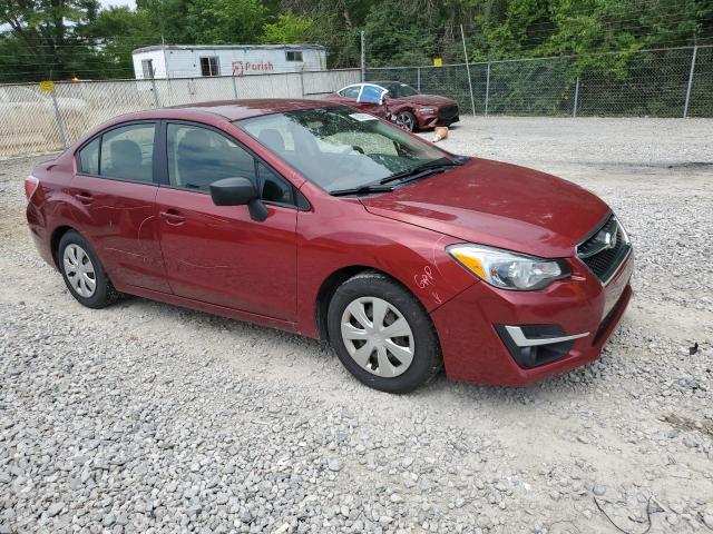  SUBARU IMPREZA 2016 Bordowy