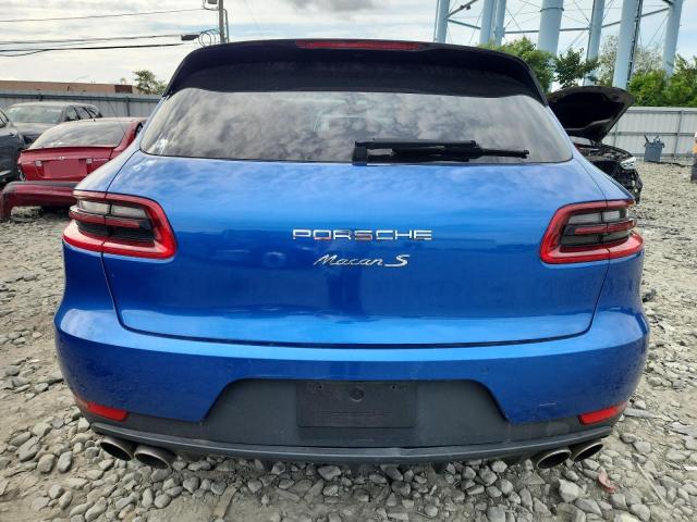  PORSCHE MACAN 2015 Blue