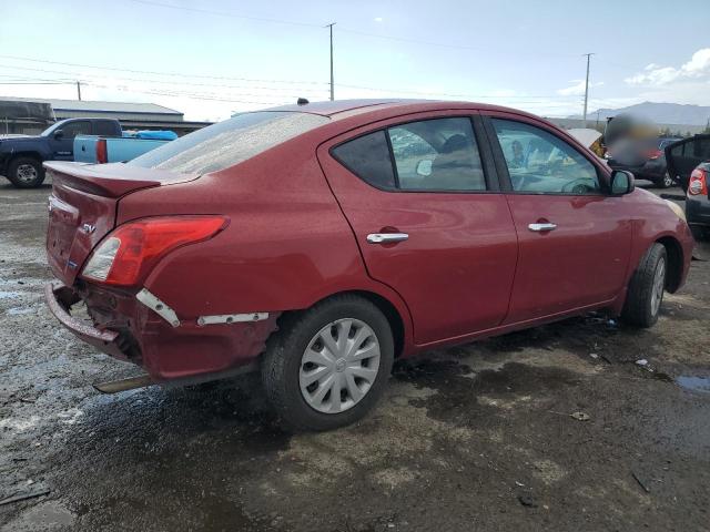  NISSAN VERSA 2013 Czerwony