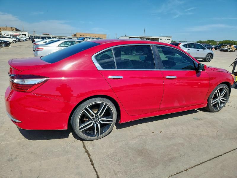  HONDA ACCORD 2017 Красный