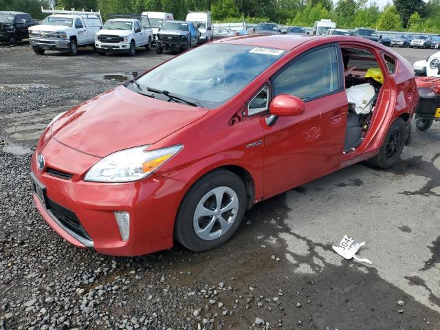  TOYOTA PRIUS 2015 Red