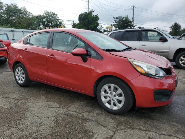  KIA RIO 2014 Czerwony