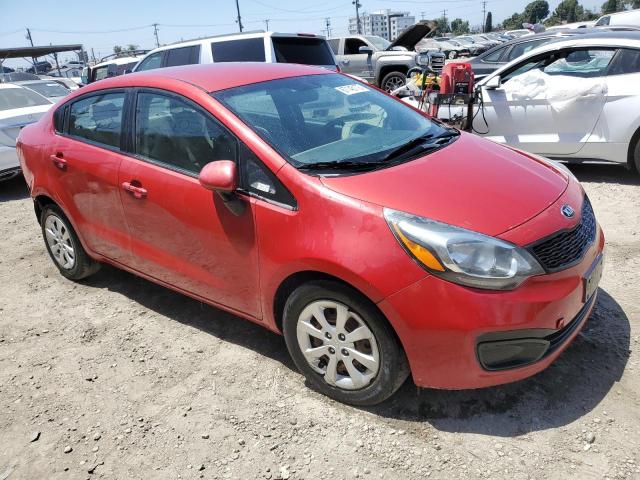 Sedans KIA RIO 2014 Red