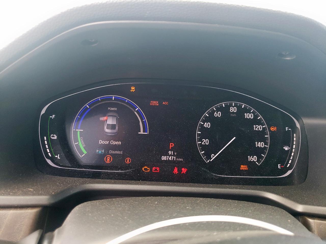1hgcv3f53ja005001 1HGCV3F53JA005001 2018 Honda Accord Hybrid Exl