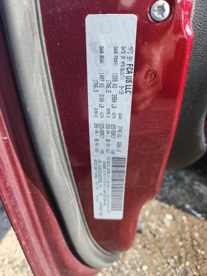 2019 Dodge Grand Caravan Gt VIN: 2C4RDGEG4KR533200 Lot: 93722595