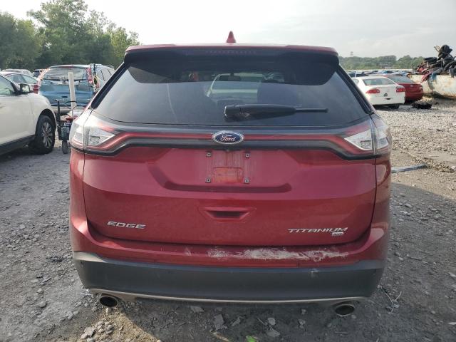  FORD EDGE 2016 Бордовый