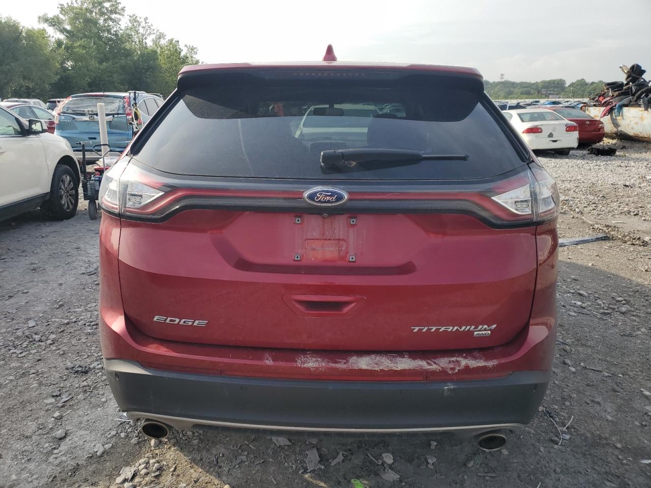 2016 Ford Edge Titanium VIN: 2FMPK4K86GBC24686 Lot: 64369735