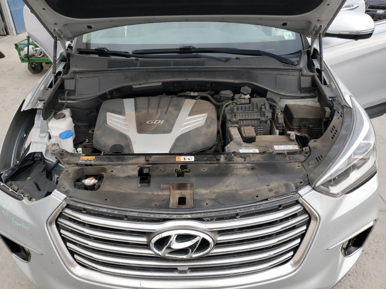 2017 Hyundai Santa Fe Se Ultimate VIN: KM8SRDHF2HU189913 Lot: 64393525