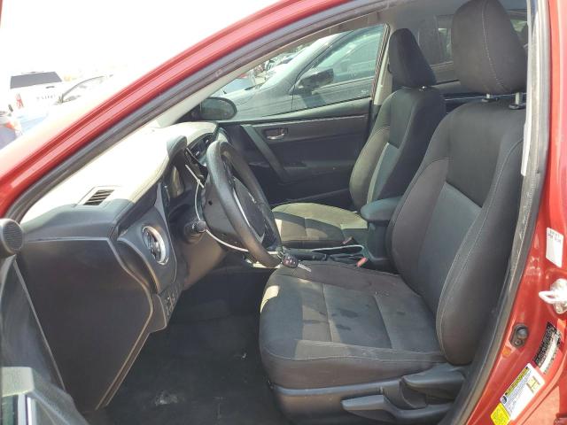  TOYOTA COROLLA 2018 Czerwony