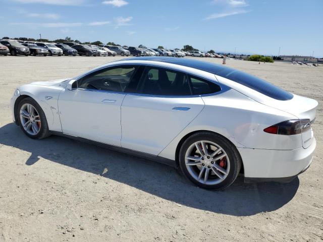 Hatchbacks TESLA MODEL S 2012 Biały