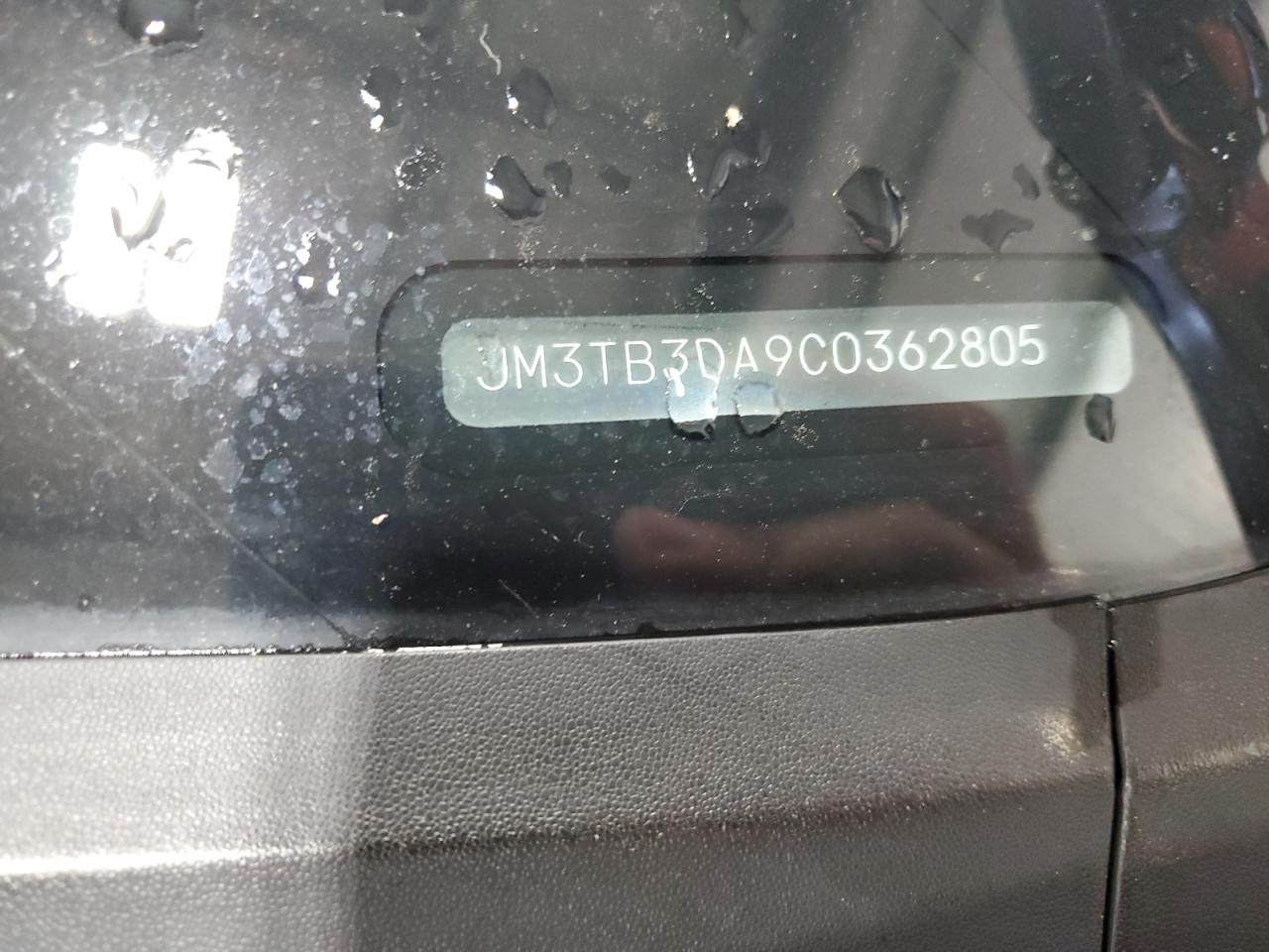 2012 Mazda Cx-9 VIN: JM3TB3DA9C0362805 Lot: 65078865