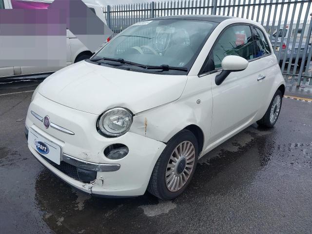 2010 FIAT 500 LOUNGE for sale at Copart CHESTER