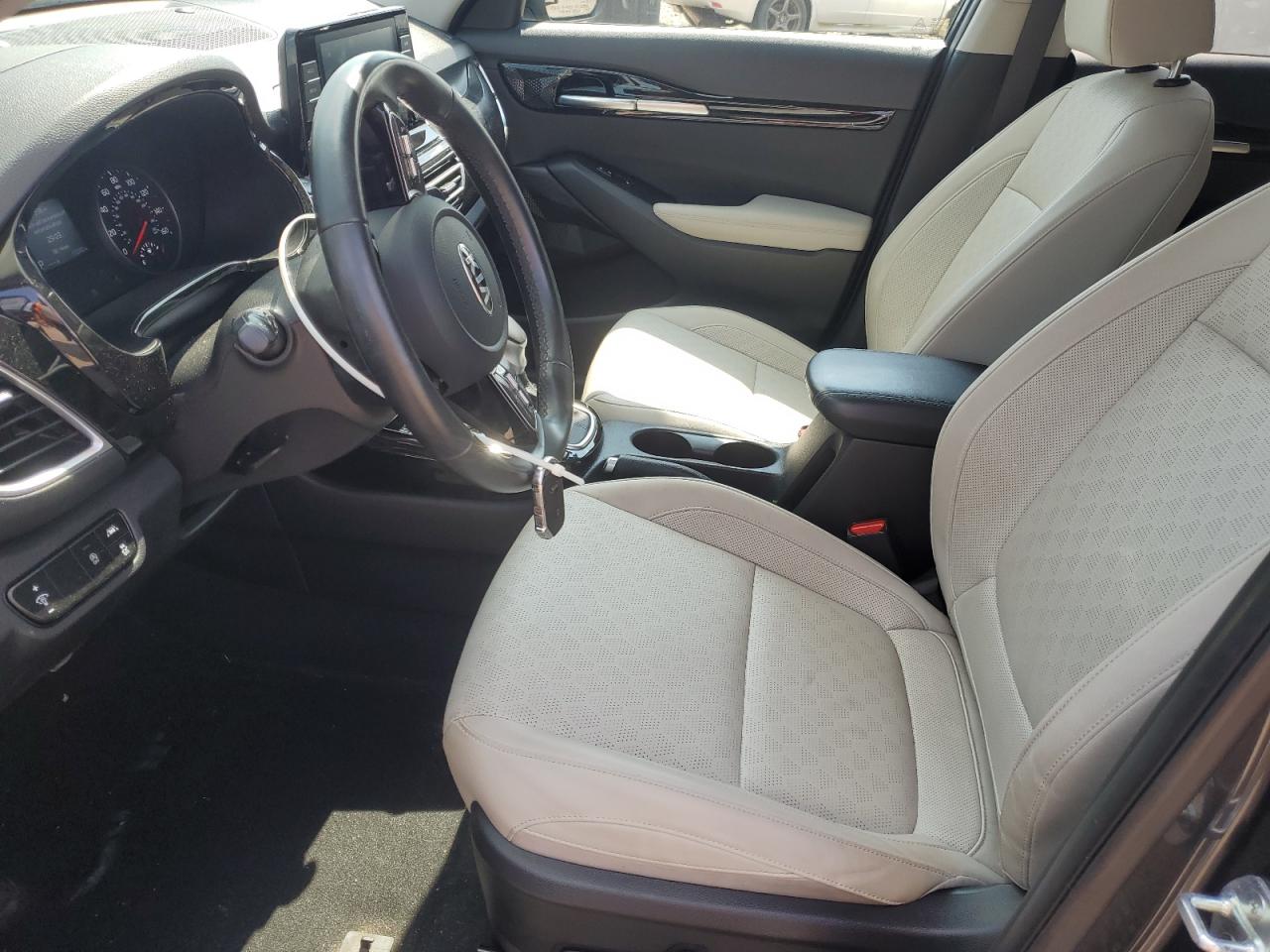2021 Kia Seltos Ex VIN: KNDERCAA6M7193496 Lot: 64049505