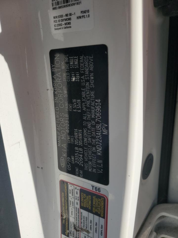 2020 Kia Soul Lx VIN: KNDJ23AU8L7069614 Lot: 65893015