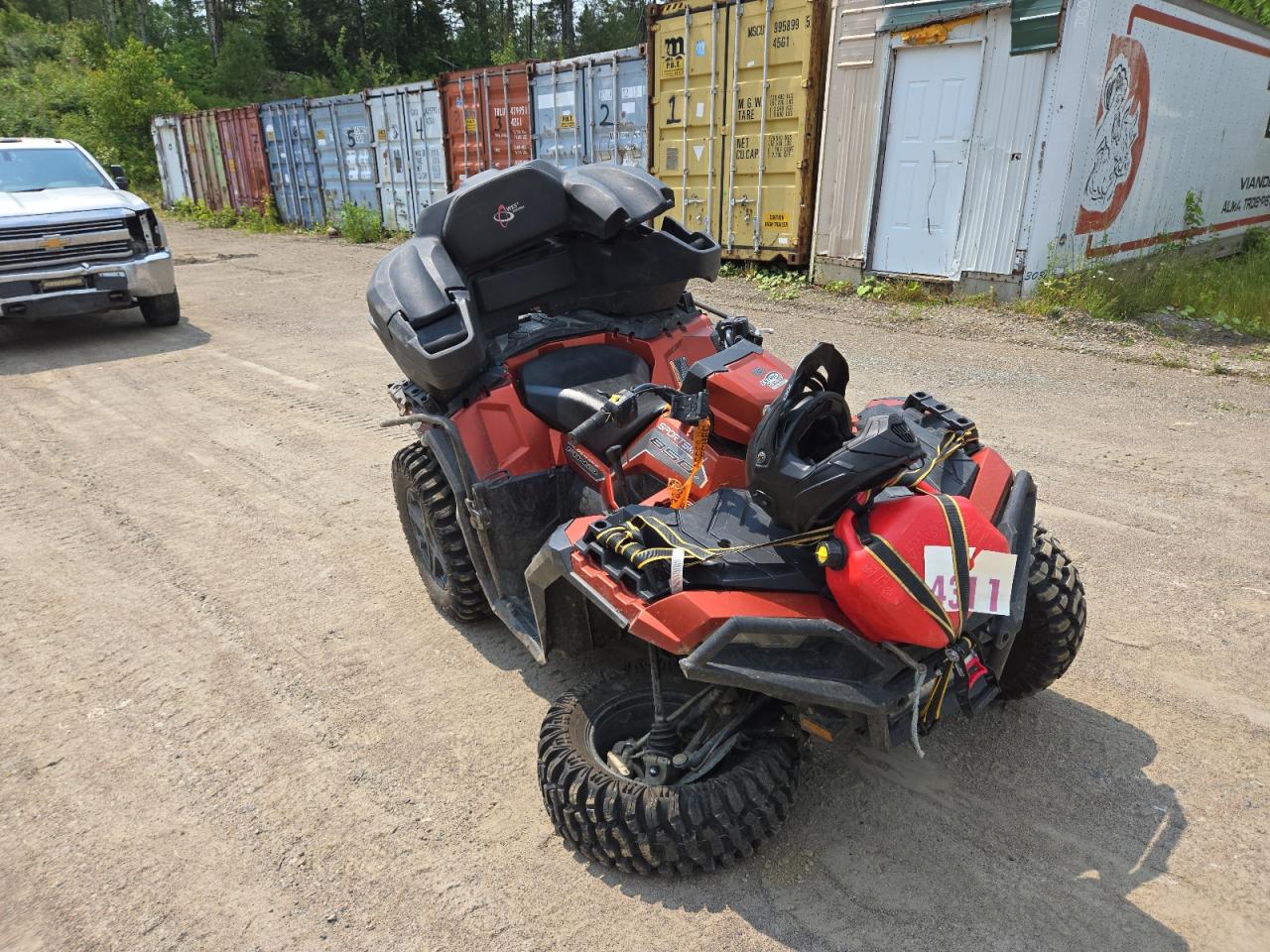 2021 Polaris Sportsman 85 orange null gas 4XASXV852MB774611 photo #1