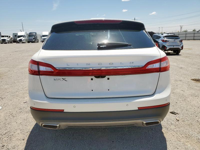  LINCOLN MKX 2016 White