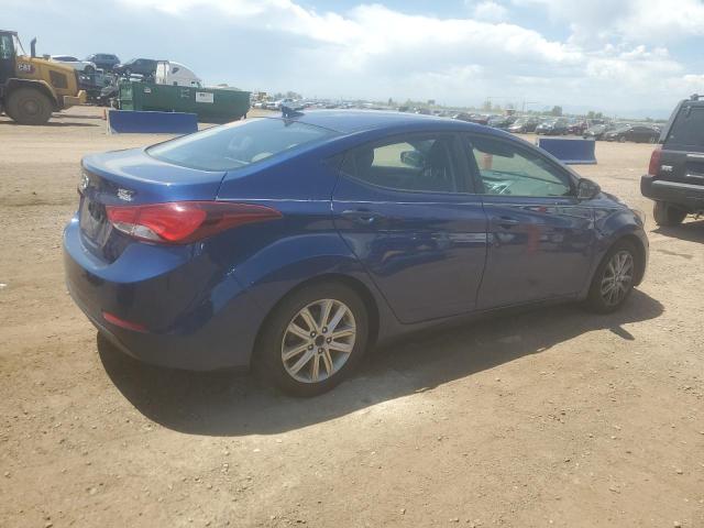  HYUNDAI ELANTRA 2015 Granatowy