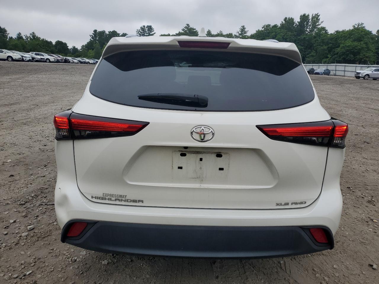 2021 Toyota Highlander Xle VIN: 5TDGZRBH3MS086032 Lot: 63500695