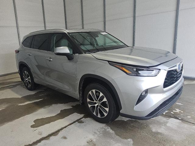  TOYOTA HIGHLANDER 2024 Srebrny