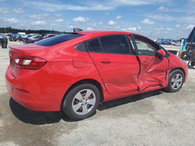  CHEVROLET CRUZE 2018 Czerwony