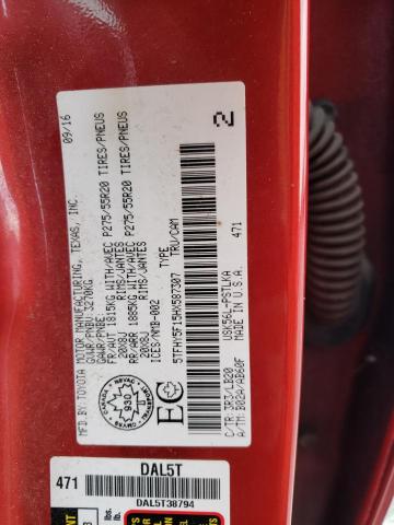2017 TOYOTA TUNDRA CREWMAX LIMITED  