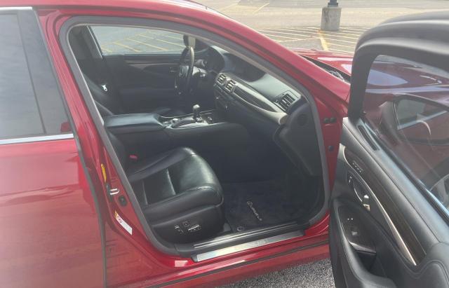 Sedans LEXUS LS460 2015 Red