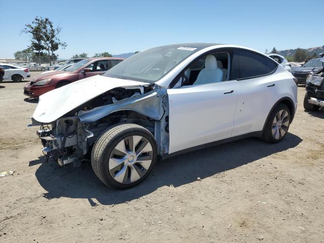  TESLA MODEL Y 2022 Белы