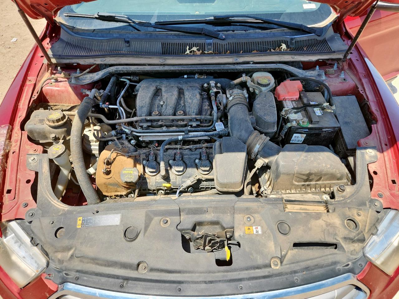 2013 Ford Taurus Sel VIN: 1FAHP2E8XDG180714 Lot: 63679565