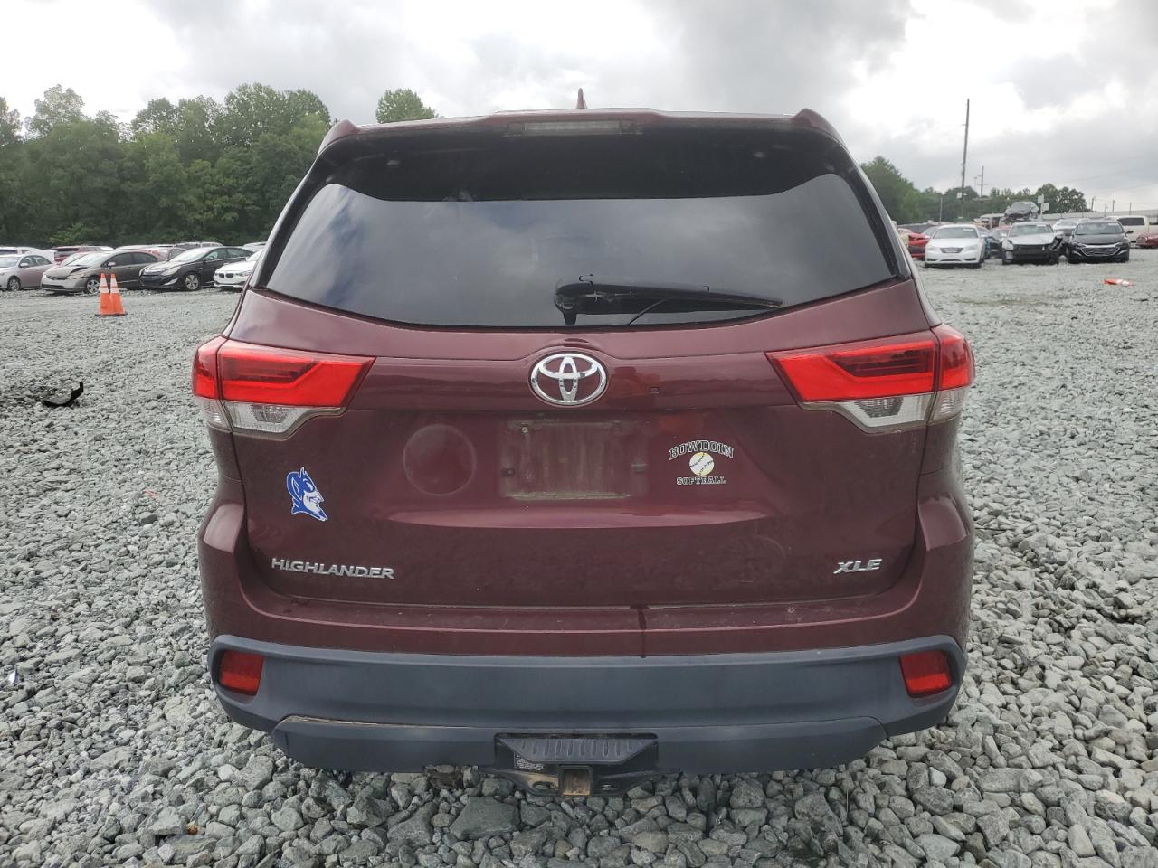 2017 Toyota Highlander Se VIN: 5TDKZRFH5HS195473 Lot: 64326765