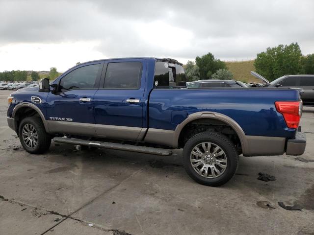 Pickups NISSAN TITAN 2016 Blue