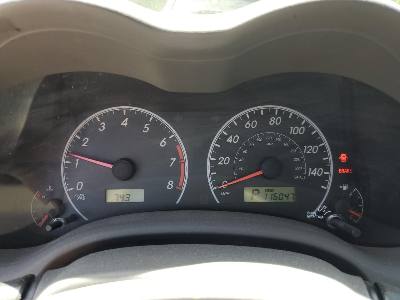 2009 Toyota Corolla Base VIN: 2T1BU40E69C030221 Lot: 65477675