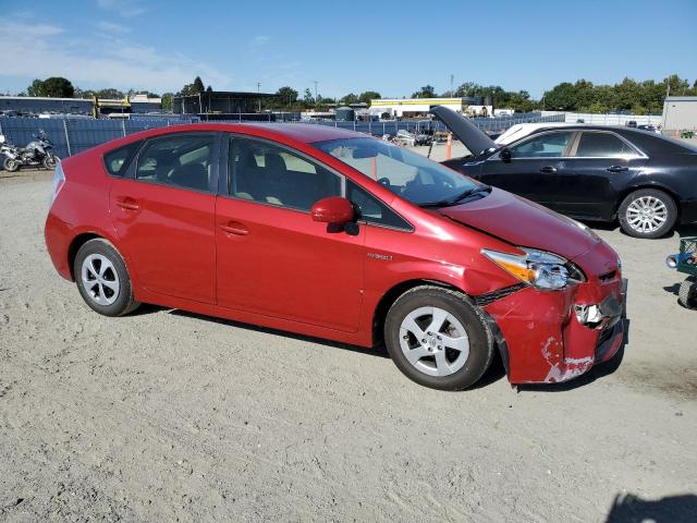  TOYOTA PRIUS 2012 Burgundy