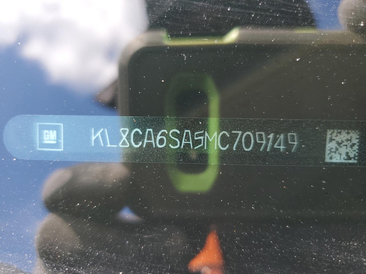 2021 Chevrolet Spark Ls VIN: KL8CA6SA5MC709149 Lot: 64101205