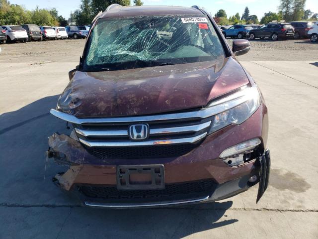  HONDA PILOT 2017 Красный