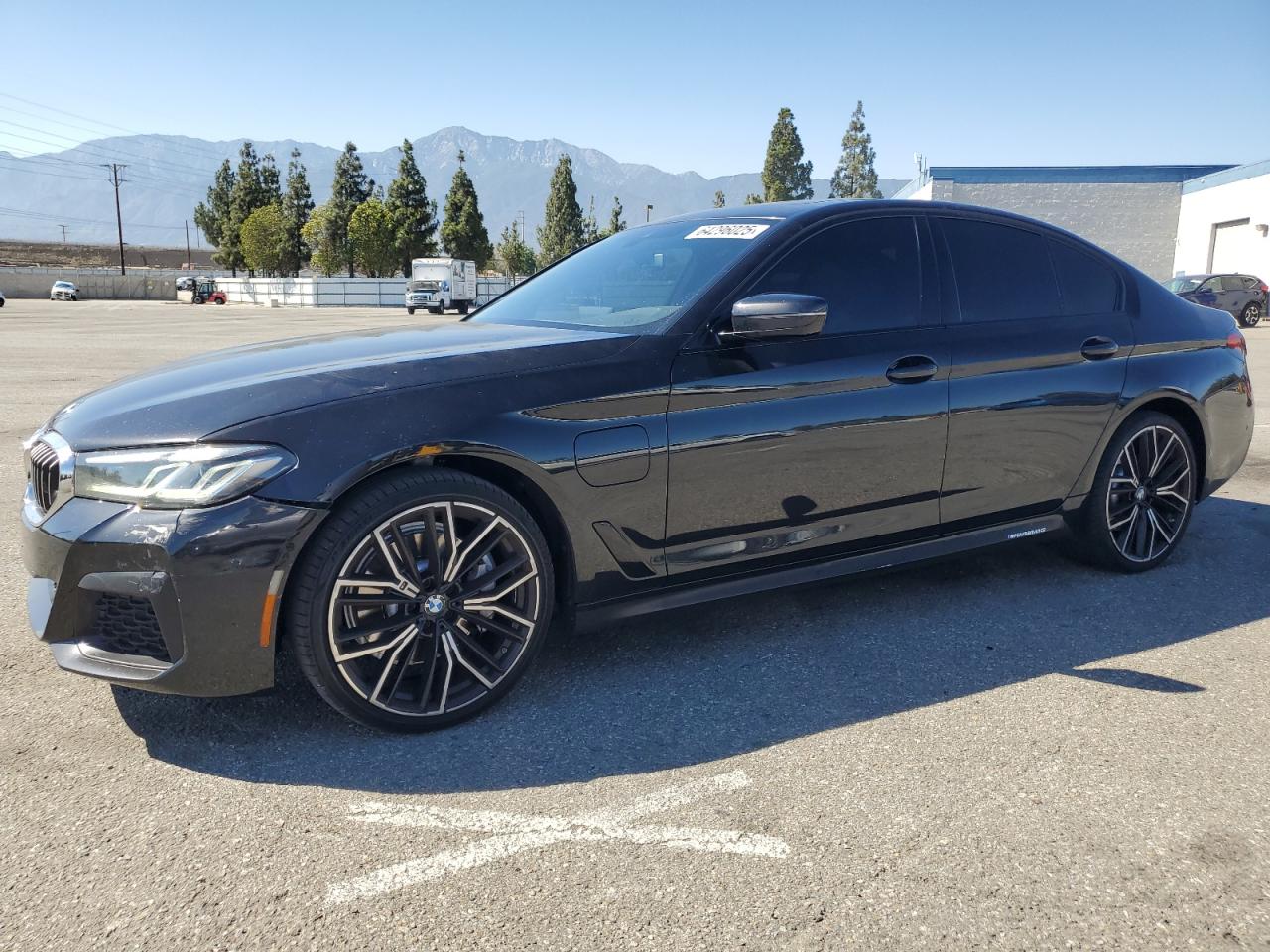 2021 BMW 530E black null hybrid WBA13AG03MCF30961 photo #1
