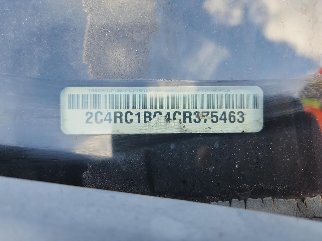 2012 Chrysler Town & Country Touring VIN: 2C4RC1BG4CR375463 Lot: 64290225