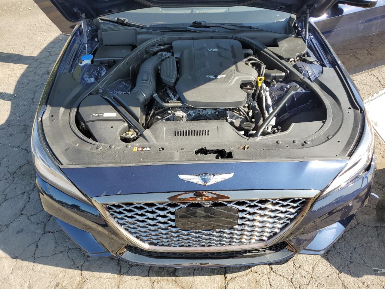 2019 Genesis G80 Base VIN: KMHGN4JE2KU296891 Lot: 65066775