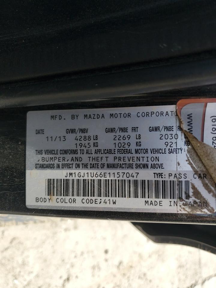 2014 Mazda 6 Sport VIN: JM1GJ1U66E1157047 Lot: 64568955