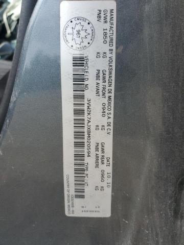 2011 VOLKSWAGEN JETTA BASE  