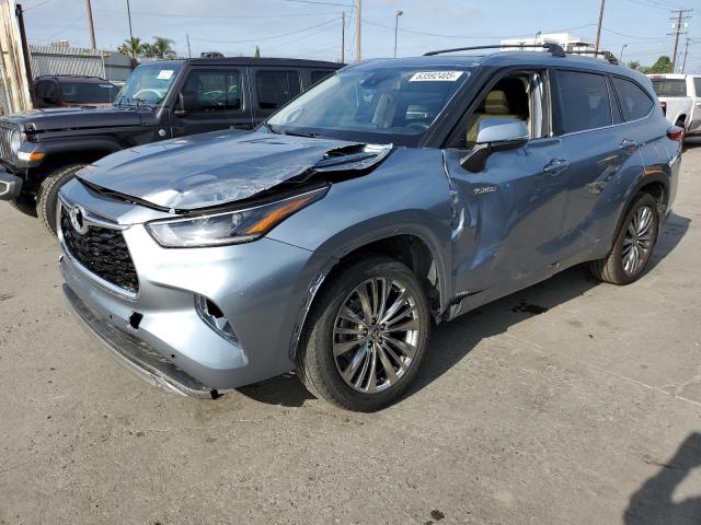  TOYOTA HIGHLANDER 2020 Синий