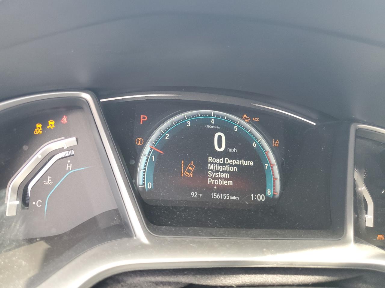 2016 Honda Civic Touring VIN: 2HGFC1F95GH633307 Lot: 65785635