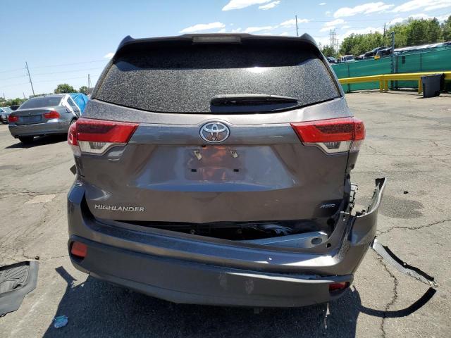  TOYOTA HIGHLANDER 2019 Серый