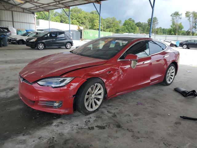  TESLA MODEL S 2018 Czerwony