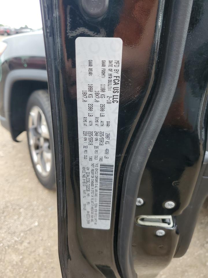 2018 Jeep Compass Limited VIN: 3C4NJDCB6JT332536 Lot: 64638275