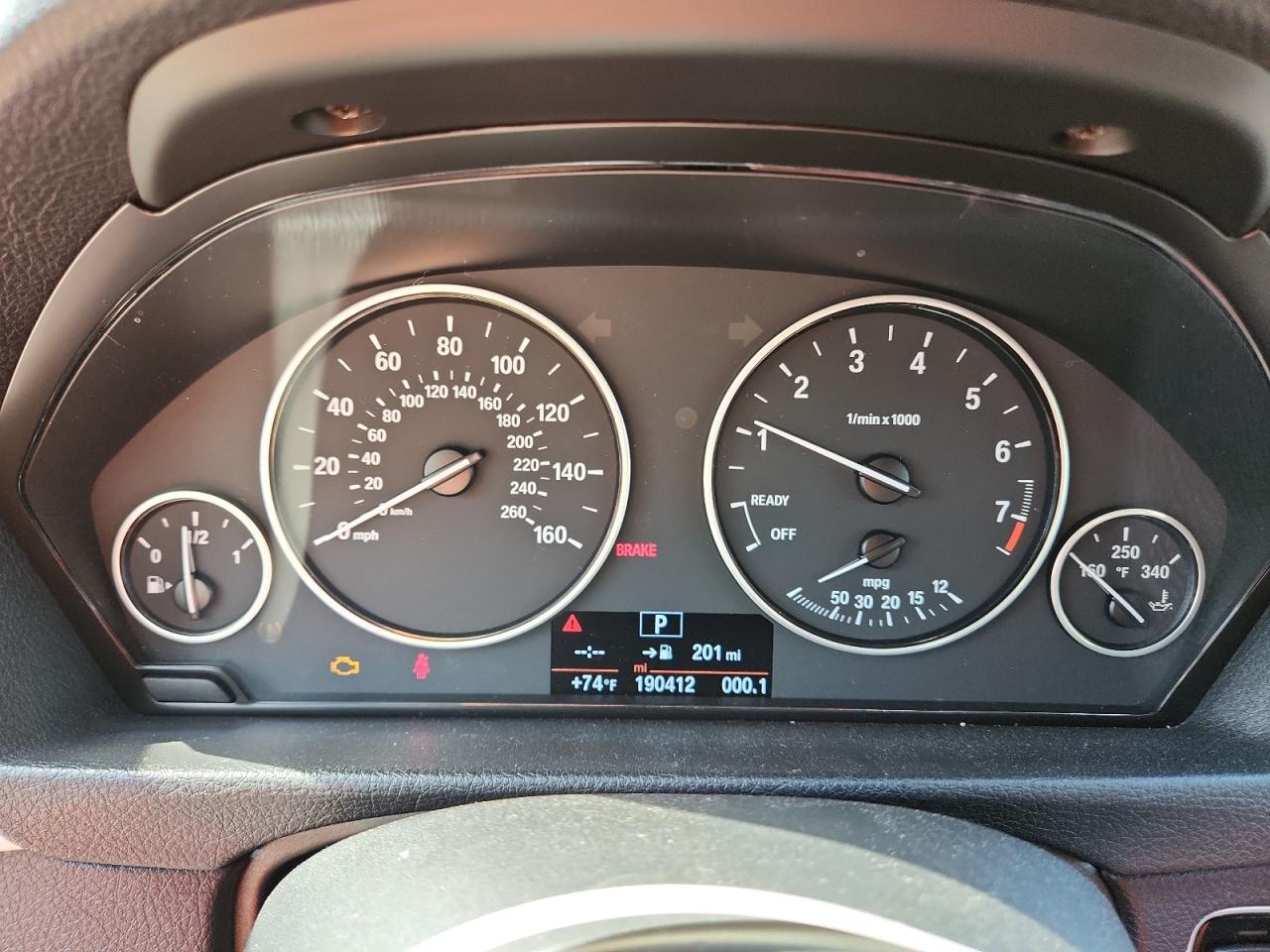 2014 BMW 320 I xDrive VIN: WBA3C3C52EP661263 Lot: 63203495