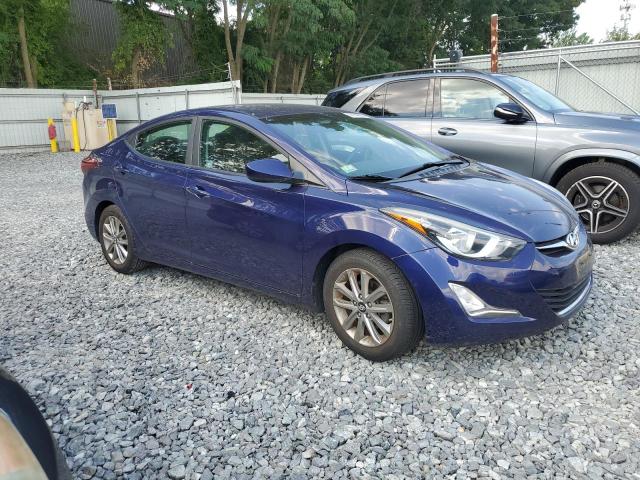  HYUNDAI ELANTRA 2014 Granatowy