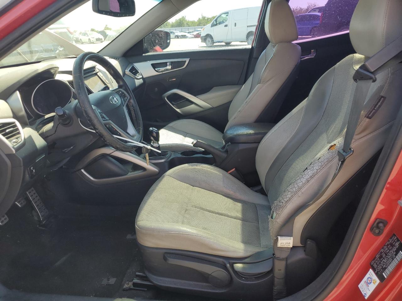 2013 Hyundai Veloster VIN: KMHTC6AD2DU173280 Lot: 65266655