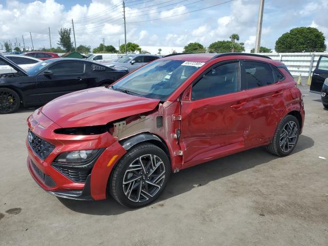  HYUNDAI KONA 2022 Czerwony